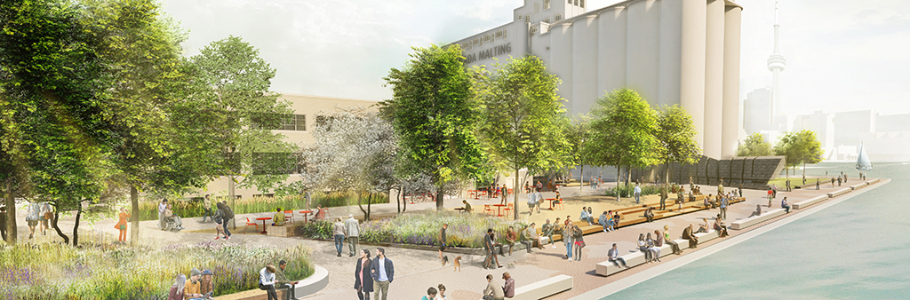 Feature image Rendering of the Bathurst Quay Common