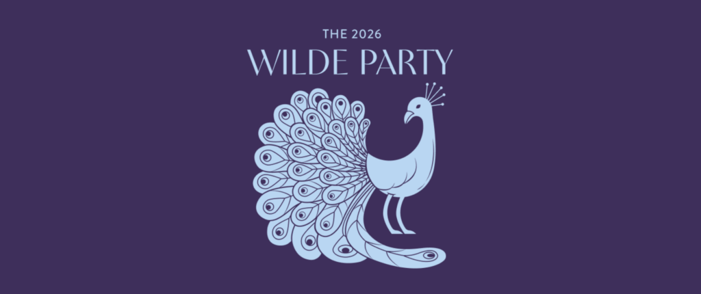 Wilde Party webpage banner