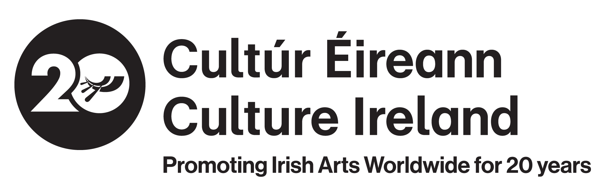 Culture Ireland logo in black